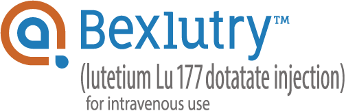 BEXLUTRY (lutetium Lu 177 dotatate injection) logo.