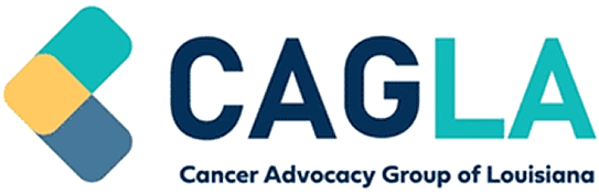 Cancer Advocacy Group of Louisiana logo.